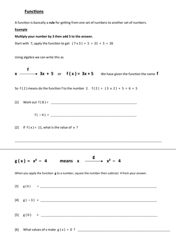 Functions