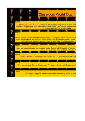 Student motivation league