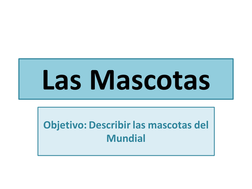 Las Mascotas