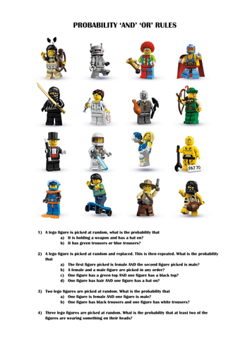 Lego men probability