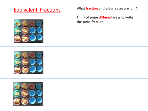 Equivalent fractions