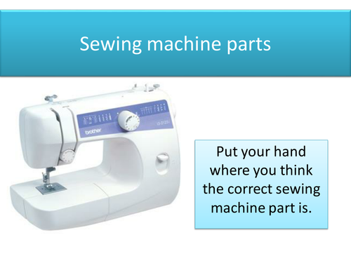 41 parts of a sewing machine worksheet - Worksheet Was Here