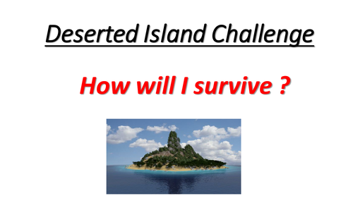 Deserted Island Challenge