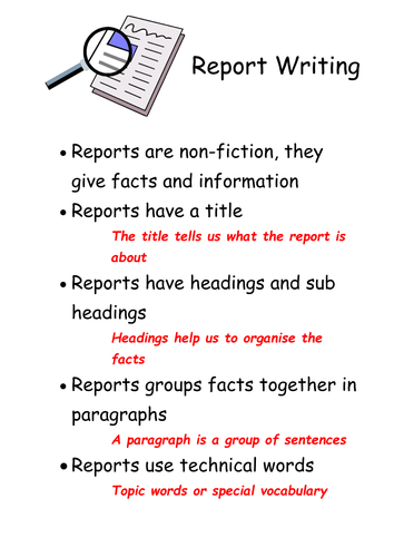 good topic for report writing
