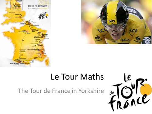 Tour de France Maths problem solving speed & time