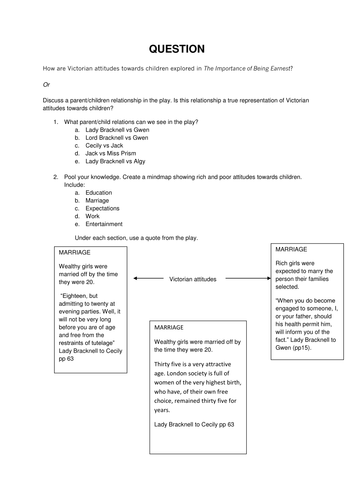 The Importance of Being Earnest by Oscar Wilde | Teaching Resources