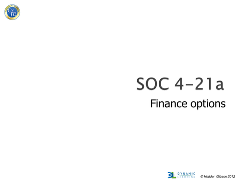 Finance Options