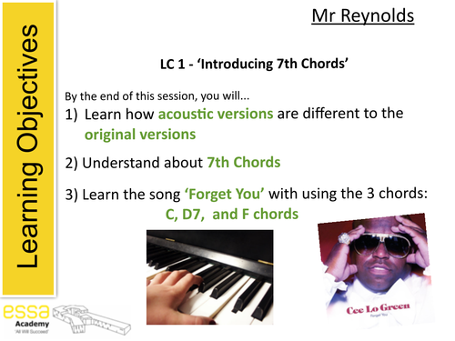 'Forget You' by Cee Lo Green Lesson
