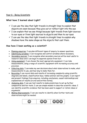 New Curriculum Science Topics - Year 6 | Teaching Resources