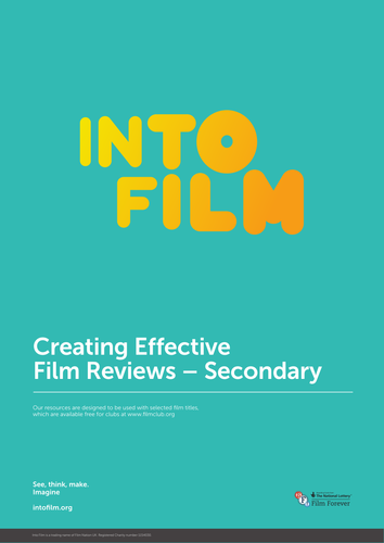 Creating Effective Film Reviews - Secondary