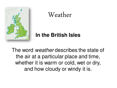 weather-in-the-uk-teaching-resources