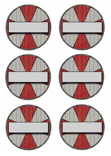 Viking Name Badges Teaching Resources