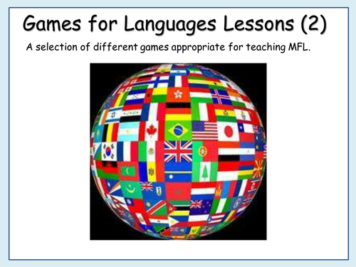 More Languages Games