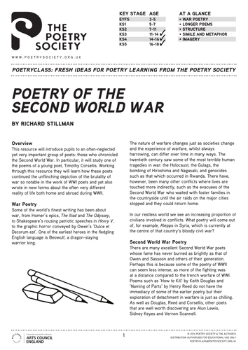 Poetry of the Second World War