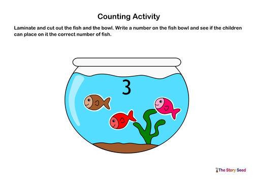 Fishing Game - Match Numeral & Quantity