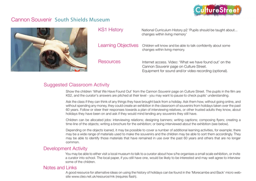 Investigation of holiday souvenirs from the seaside