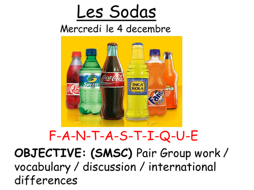 Les sodas