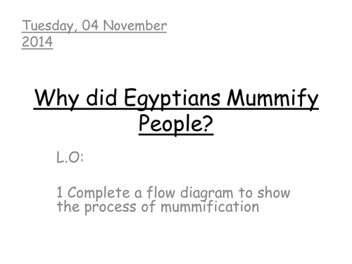 Mummification