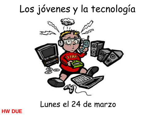 Los Jovenes y la tecnología