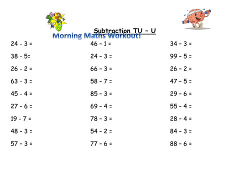 Year 2 mental maths skills by Joanneknight  Teaching 