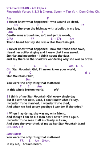 STAR MOUNTAIN - BALLAD