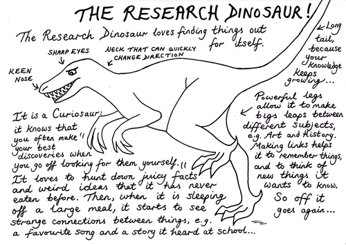 THE RESEARCH DINOSAUR