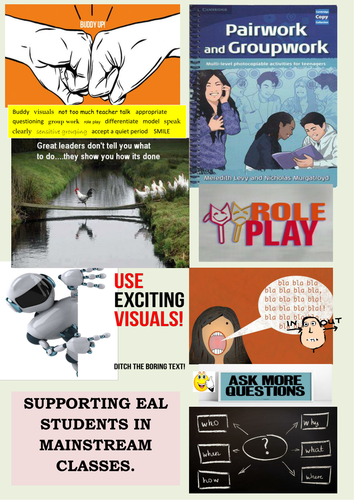 Supporting EAL students infographic