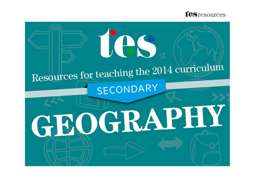 New curriculum 2014: Secondary geography