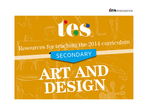 New curriculum 2014: Secondary art