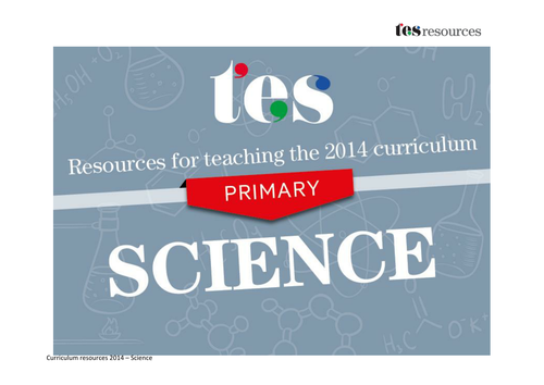 New curriculum 2014: Primary science