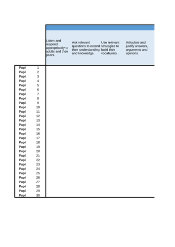 Speaking APP - 2014 Curriculum