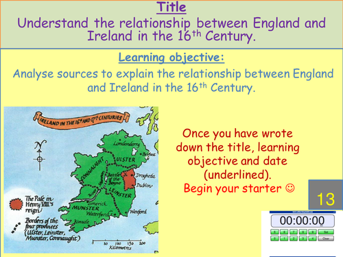 Ireland in the 16th Century