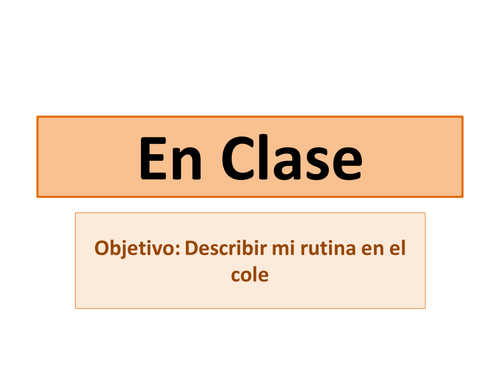 Mira GCSE 3.2a En Clase