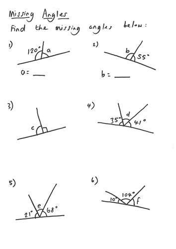 KS3 Angles in Polygons / Quadrilaterals