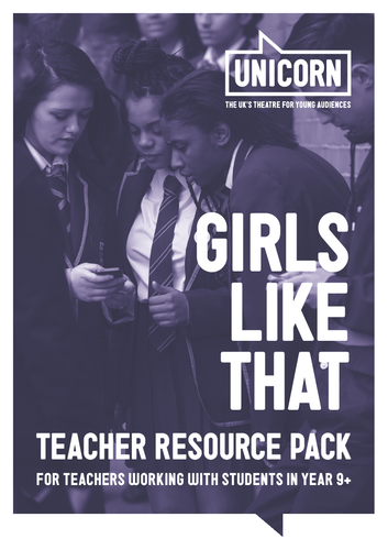 Girls Like That - Teacher Resource Pack