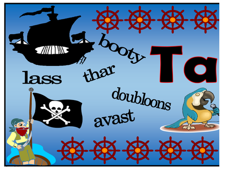 Talk Like A Pirate Themed Banner