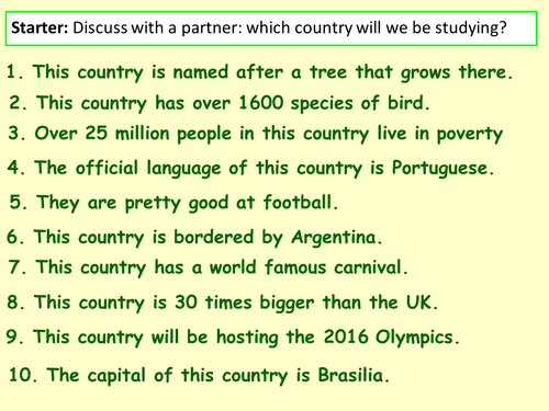 What is Brazil like?