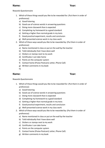 Free Questionnaire On Rewards - The impact of a total reward system of work engagement : Create an online questionnaire for free in minutes using our samples, templates and examples with instant results from smartsurvey.