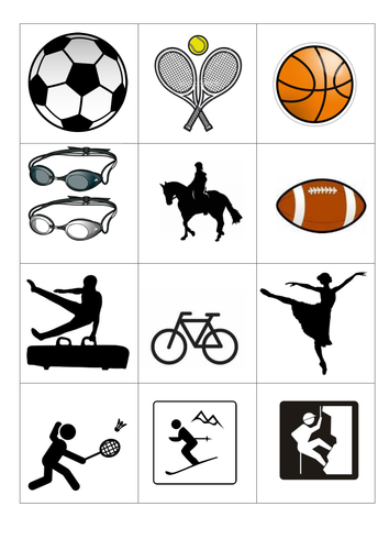 Mini Flashcards - Expo 2.2 - Sports