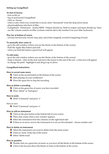 GarageBand guide