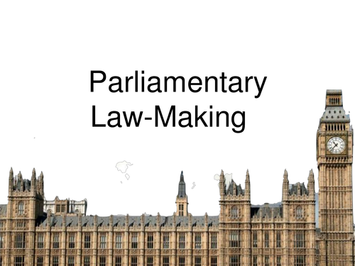 Parliamentary law-making