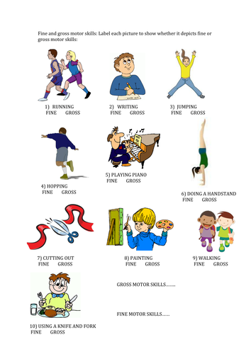 Yoga Gross Motor Activity Cards, Printables