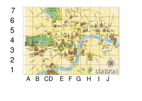 map of London | Teaching Resources
