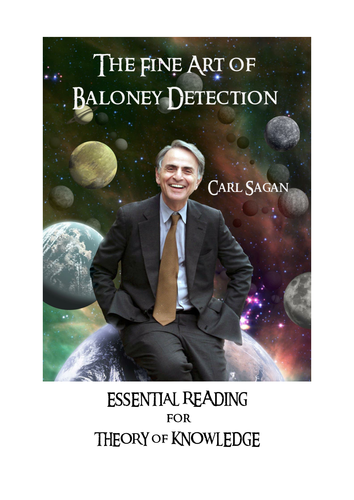 Carl Sagan's Fine Art of Baloney Detection