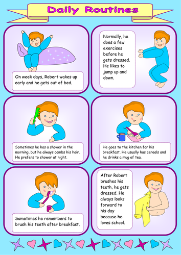 Daily Routine: Robert's Day