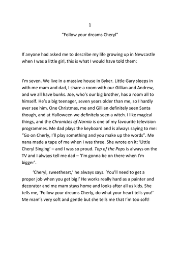 Autobiographical Writing