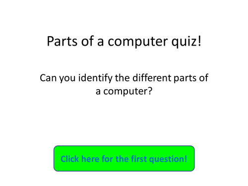 Inside the PC quiz