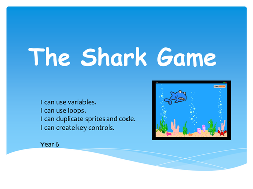 Scratch Shark Game