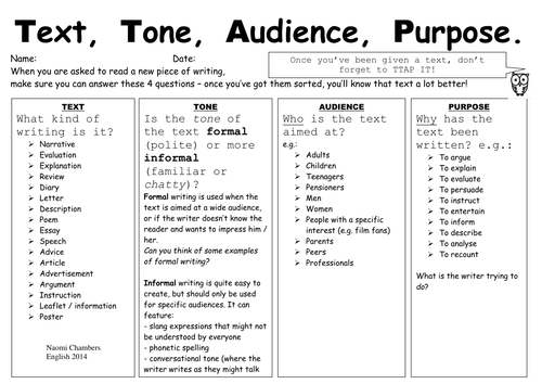 persuasive essay tone