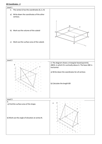 3D Coordinates